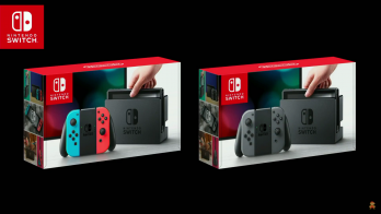 Packshot nintendo switch