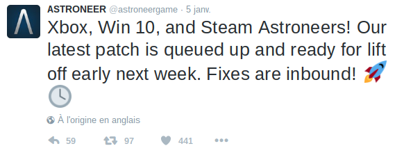 Twitter Astroneer